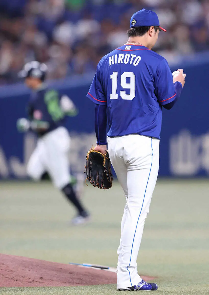 【画像・写真】中日・高橋宏が今季初めて被弾　ヤクルト村上にソロを浴びる