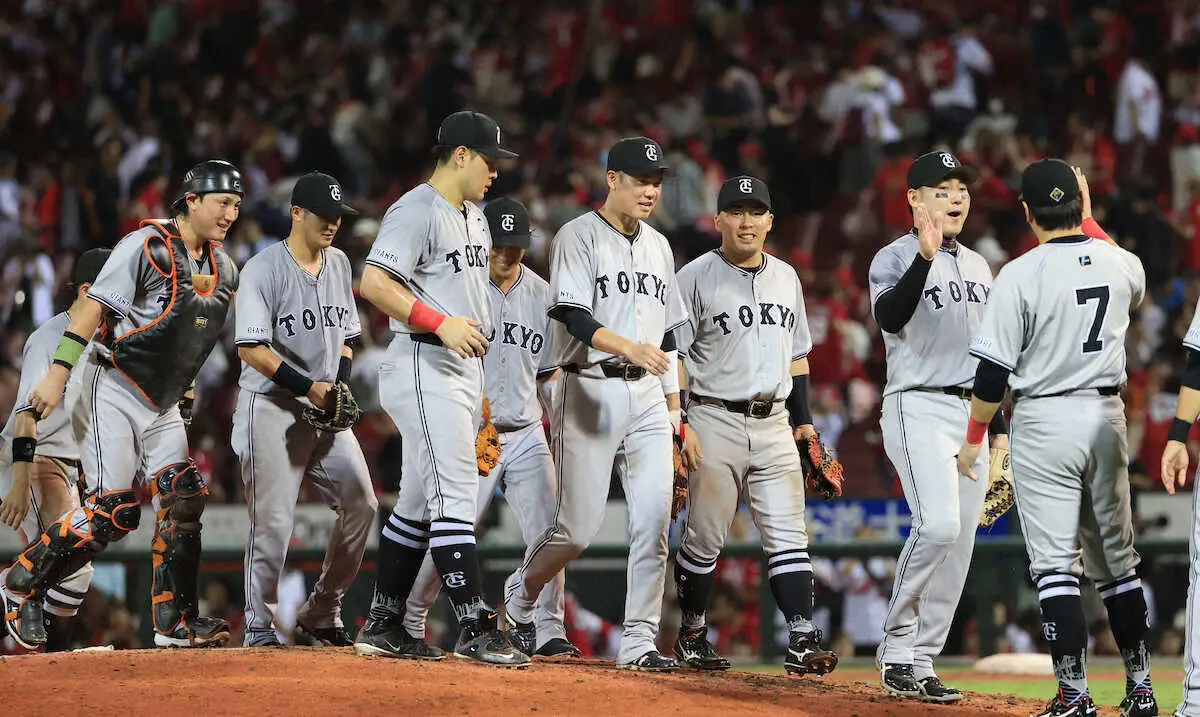 【画像・写真】巨人、4年ぶりVへ広島に2差つける　菅野が二塁踏ませない好投で14勝目　天敵・森下から3年ぶり勝利