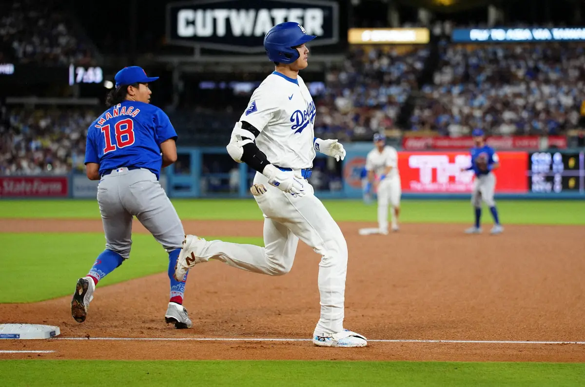 【画像・写真】大谷翔平　今永昇太との第2R第2打席は一ゴロ併殺　第1打席は遊飛　17年ぶり日本選手4人が同時先発