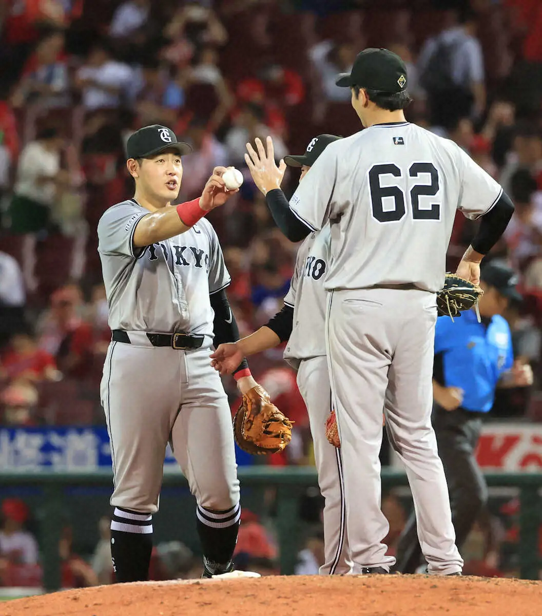 【画像・写真】巨人・岡本和真「僕が打ってない時も、みんなでカバーしてくれたり、それで勝ってきてる」仲間に感謝