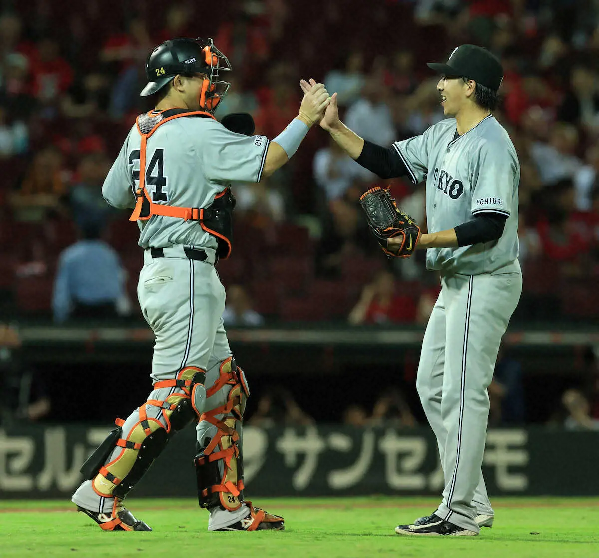 【画像・写真】巨人・大勢　467日ぶり回またぎで25セーブ目　5日前は今季初の劣勢で3者凡退、今度は4人でピシャリ