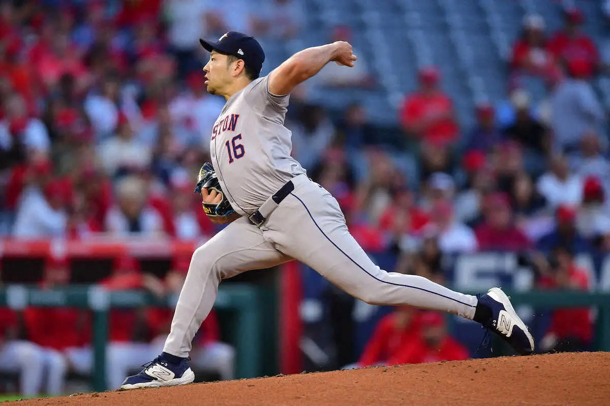 【画像・写真】菊池雄星“不敗神話”継続　抜群の安定感で9勝目　移籍後チームは登板試合8戦全勝、7回3安打3失点