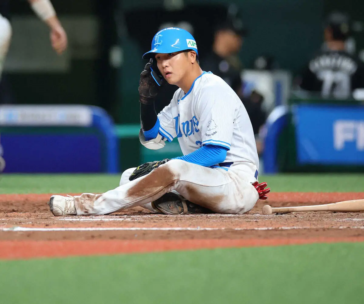 【画像・写真】西武　屈辱の“スミ1”零敗　引退試合の岡田に勝利贈れず　羽田は粘投もプロ初勝利お預け