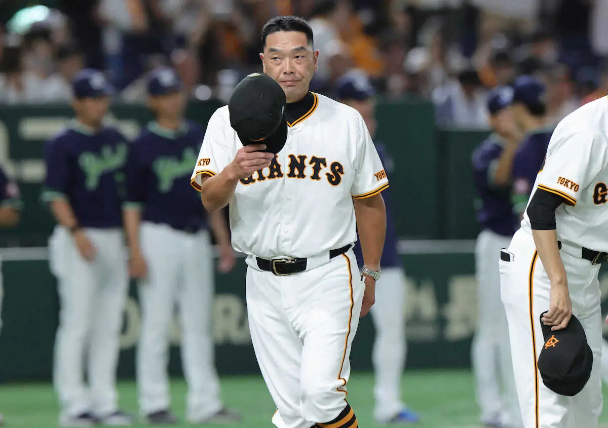 【画像・写真】巨人・阿部監督「そんなに簡単にはいかないよってね、野球の神様が言ってるんじゃないですか」