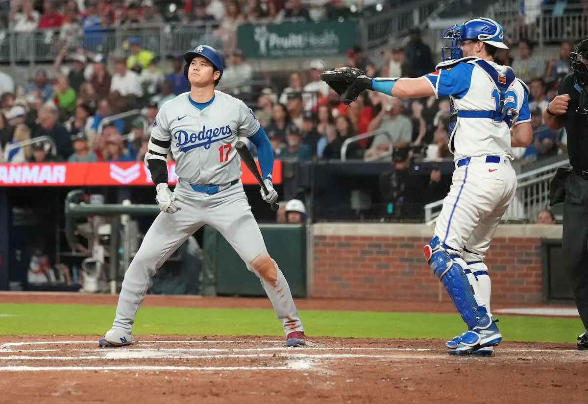 【画像・写真】大谷翔平　第1打席は四球も第3打席まで快音なし　チームもセールの前に5回まで3点ビハインドと苦戦