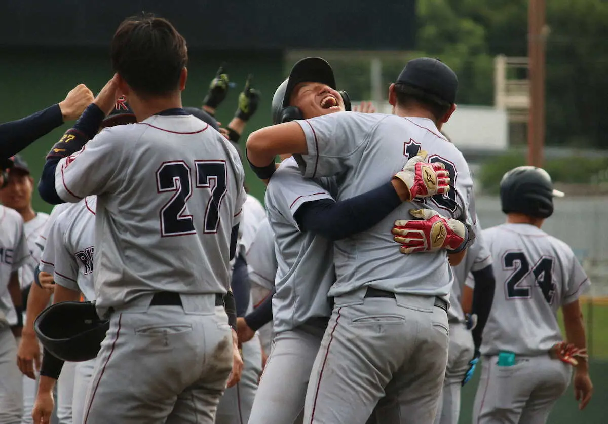 【関西学生】立命大サヨナラ勝利！春は10戦全敗の屈辱、新監督初の勝ち点に「監督が一番辛かったはず」