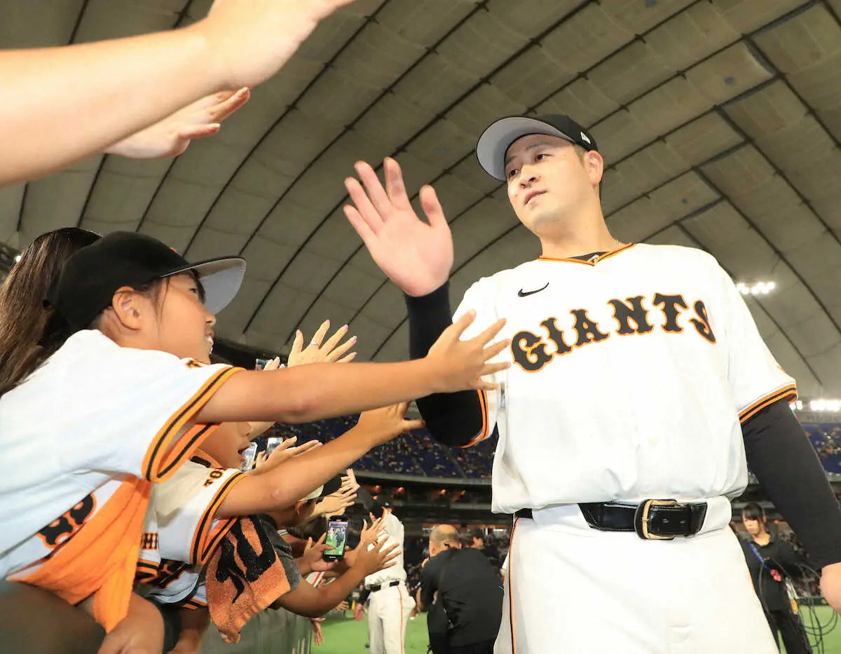 【画像・写真】巨人・岸田行倫　初のV争いに「試合前、凄い緊張感」も「一生懸命頑張りたい」　攻守に大活躍