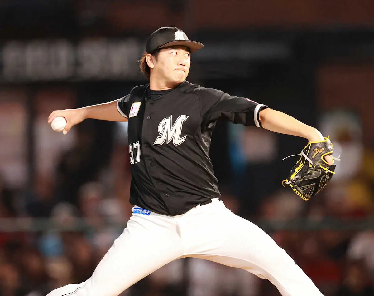 【画像・写真】ロッテ・小野が1年4カ月ぶり復帰登板で1回1失点「次は結果も残せるように」