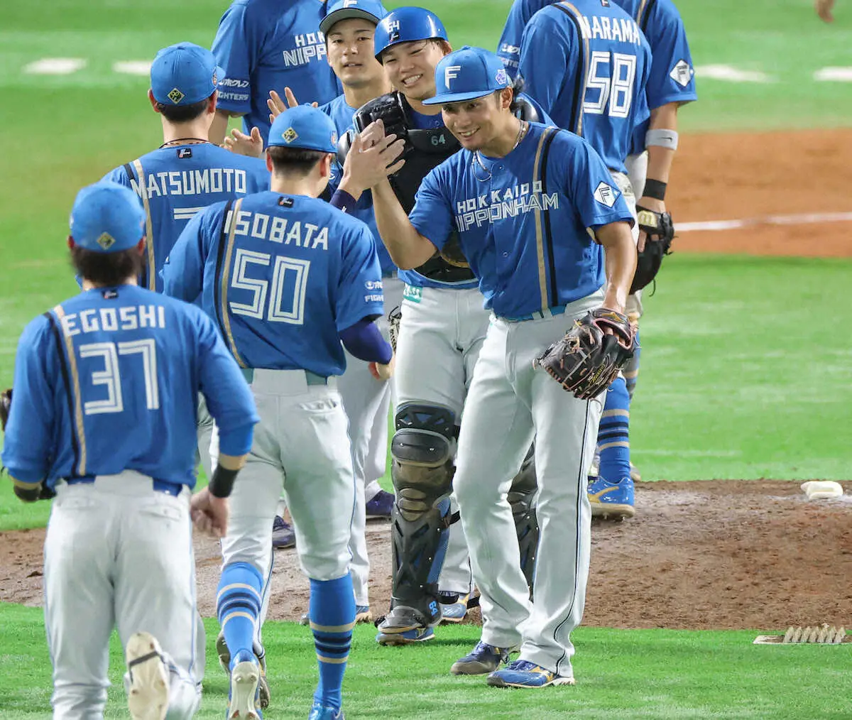 日本ハム・大海　初の2戦連続完封でパ単独トップ13勝目　秋の失速対策“遅め調整”ズバリ9月3戦3勝