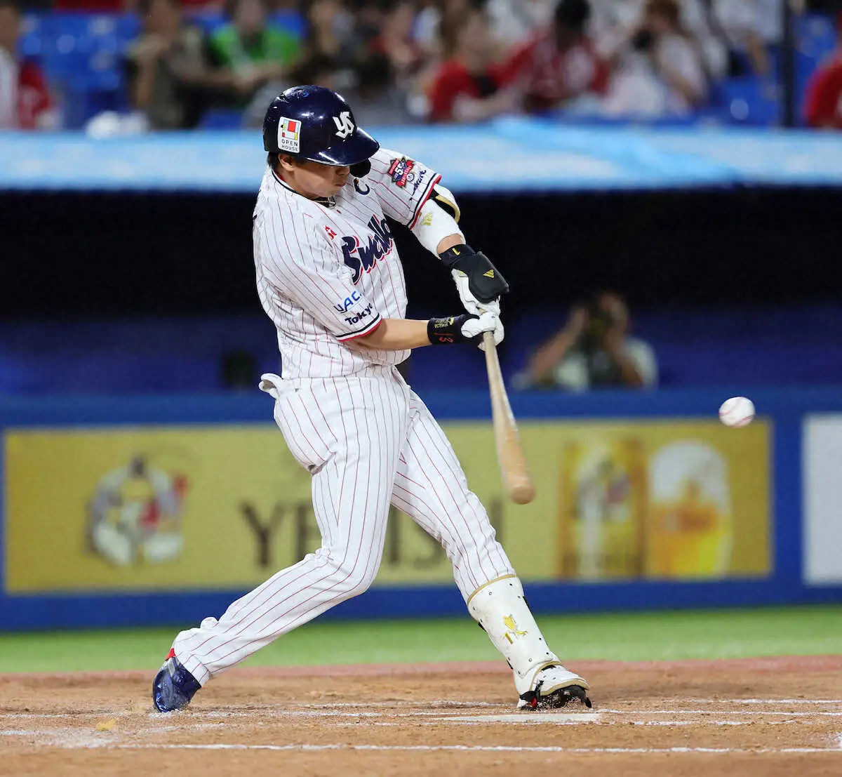 【画像・写真】ヤクルト・山田哲人　9戦ぶり12号同点ソロ！打った瞬間の完璧弾　“天敵”広島・床田撃ち