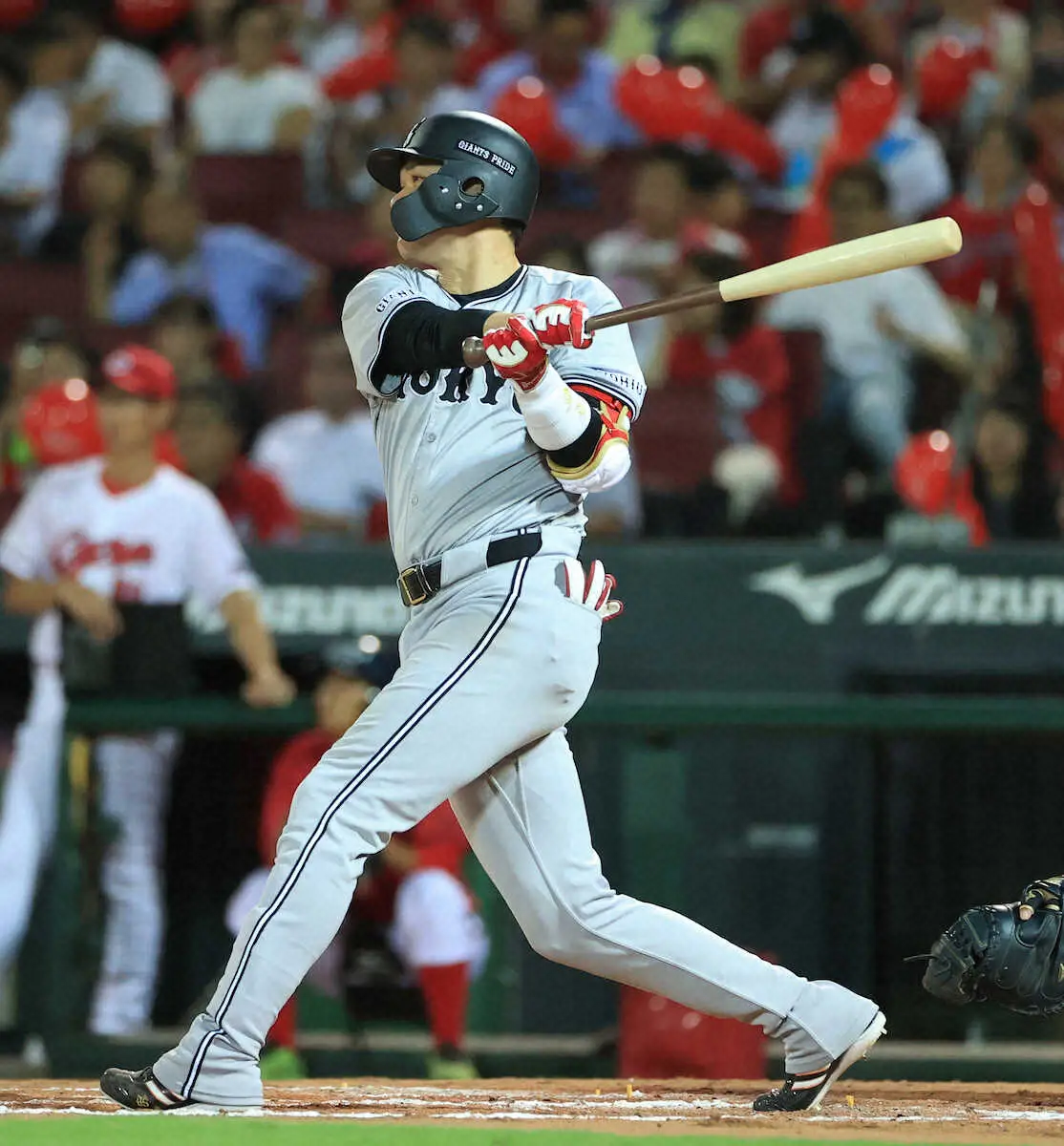 【画像・写真】巨人・坂本勇人　4戦19打席ぶり安打はNPB歴代2位の458二塁打、打点付き　通算打席で清原を抜く