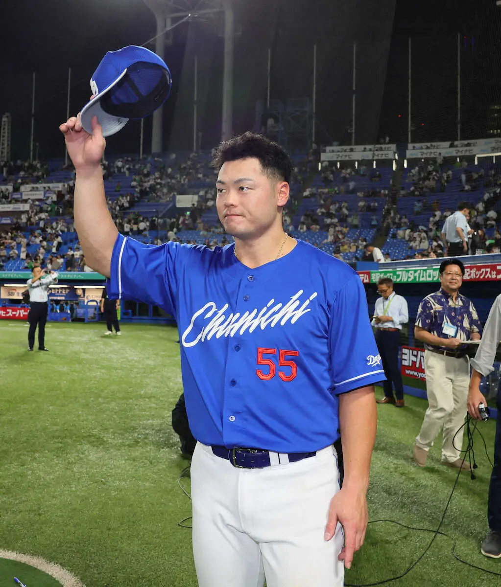 【画像・写真】中日・細川　立浪監督に「感謝届ける21号＆3打点「野球ができているのは監督のおかげ」残り8戦全勝宣言