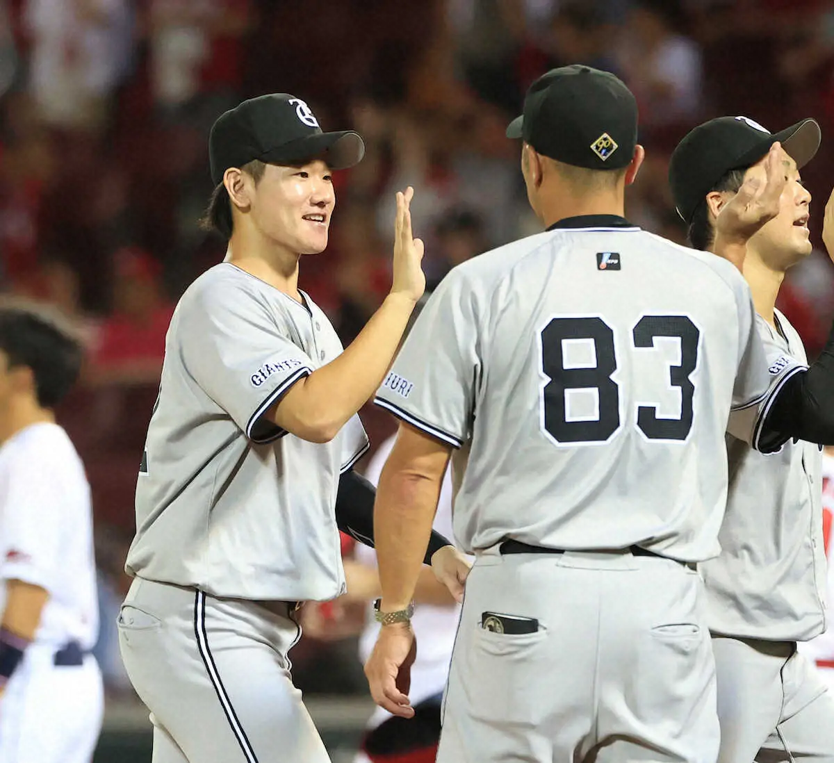 【画像・写真】8勝目を挙げた巨人・井上温大が試合で初めて投げたカットボール「凄い有効だなと思いました」