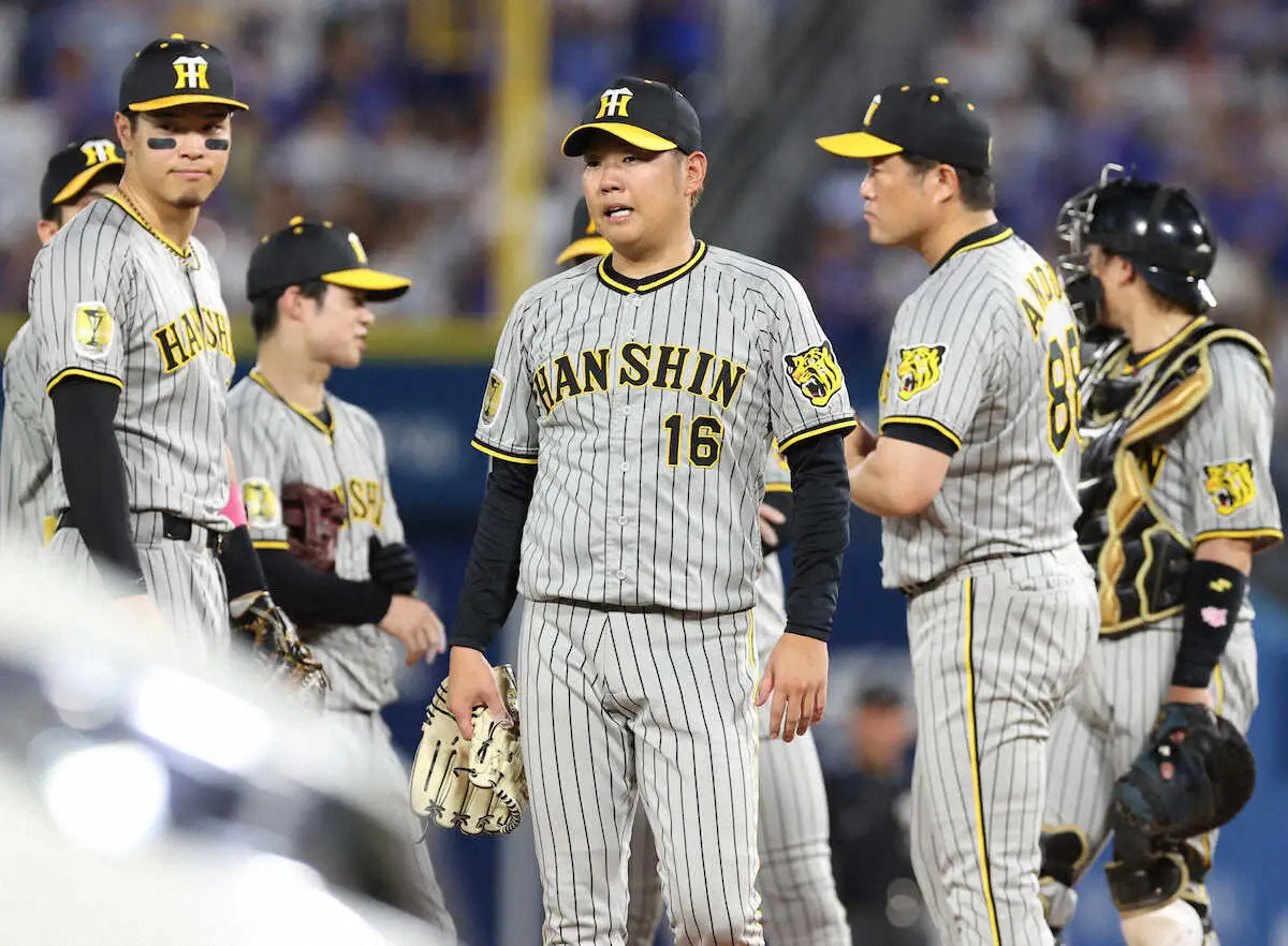 阪神・西勇が誤算　前回に続き5失点で7敗目　岡田監督「3回で終わりや、もう」