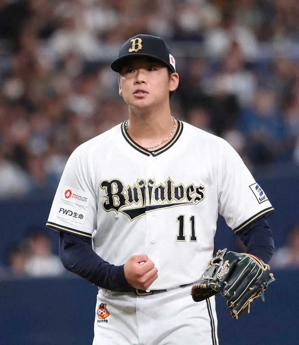 【画像・写真】オリックス・舜平大　3回9K！圧巻の奪三振ショー展開　2回は無死満塁を3者連続三振に