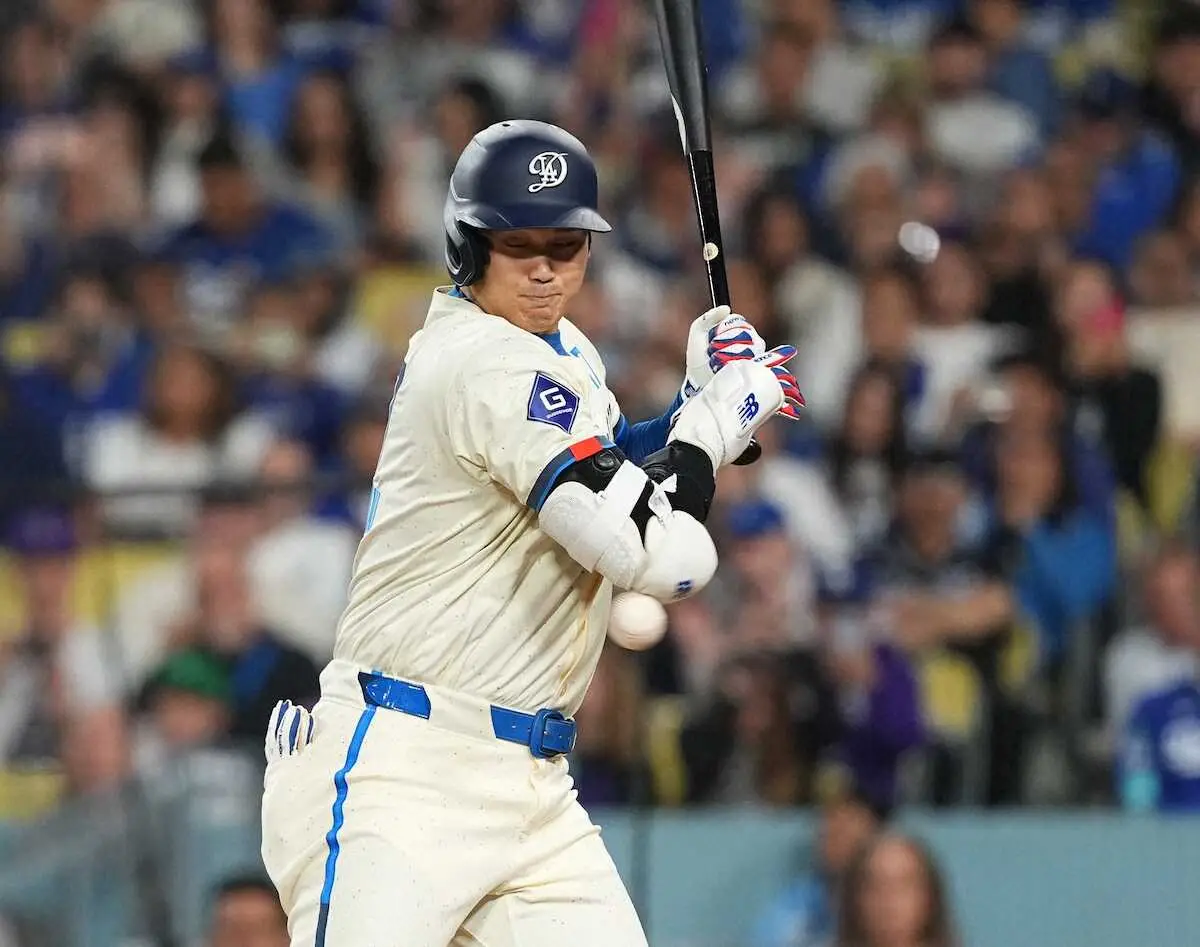 【画像・写真】大谷翔平　2四死球も第4打席まで無安打　チームも6回終えて1点ビハインド　負ければ優勝M消滅の可能性