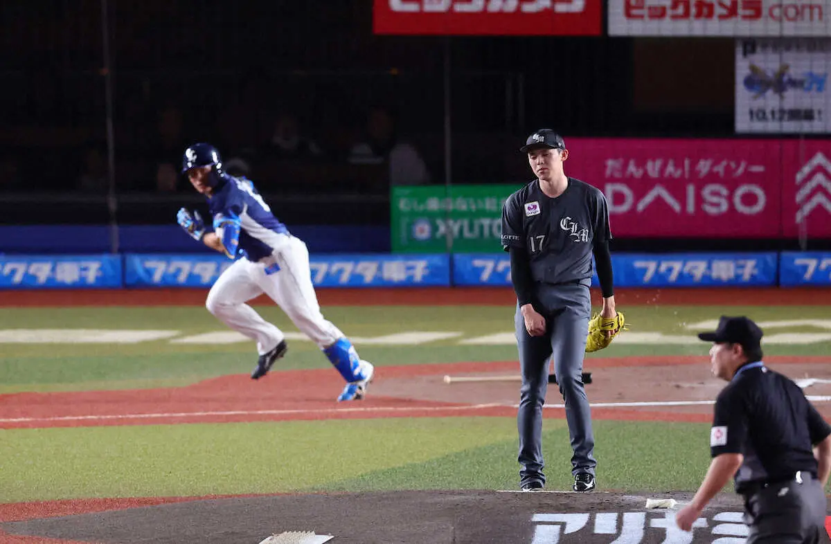 【画像・写真】西武・羽田慎之介　初回無死一、三塁から投ゴロで2失点…痛恨の悪送球に渡辺監督代行も苦い表情　