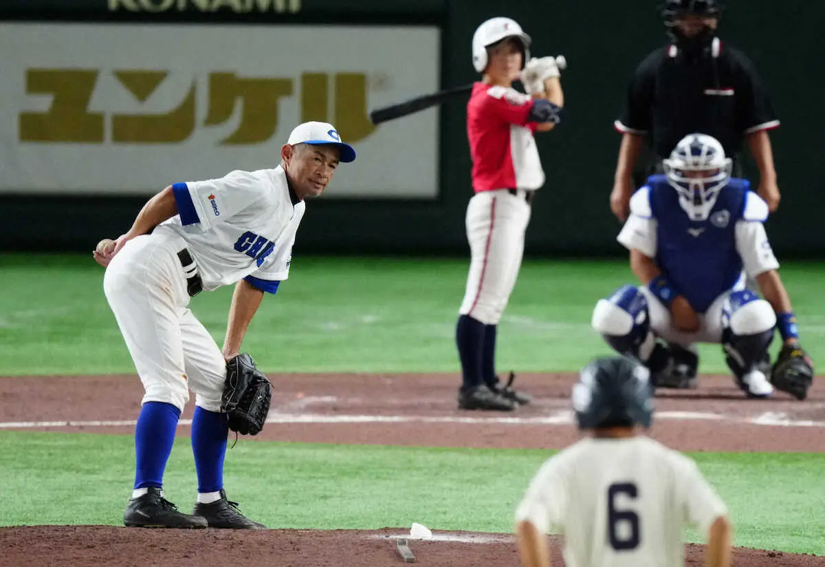 【画像・写真】「1番・投手」イチロー氏　初回3失点も141球完投勝利　打ってもさすがの4安打