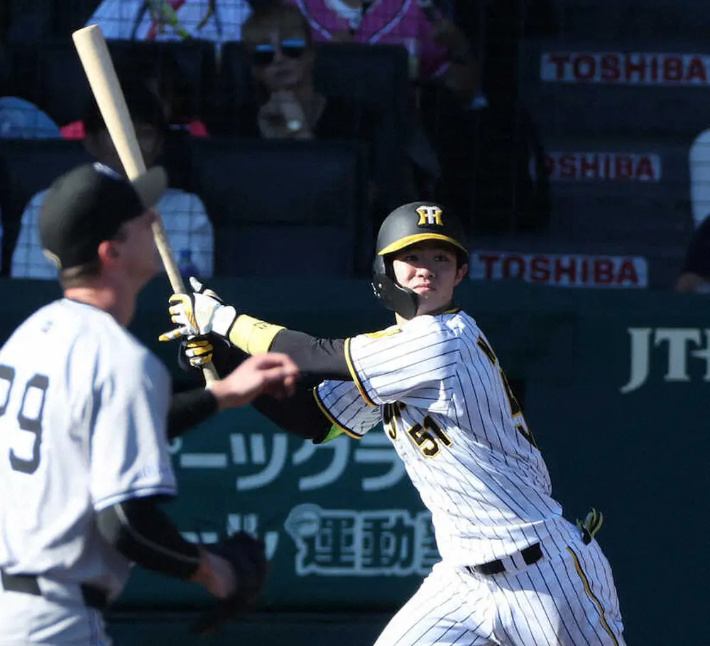 阪神・中野　宿敵にシーズン3度目「0―1敗戦」もめげない「残りの試合に全部勝って、逆転できるように」