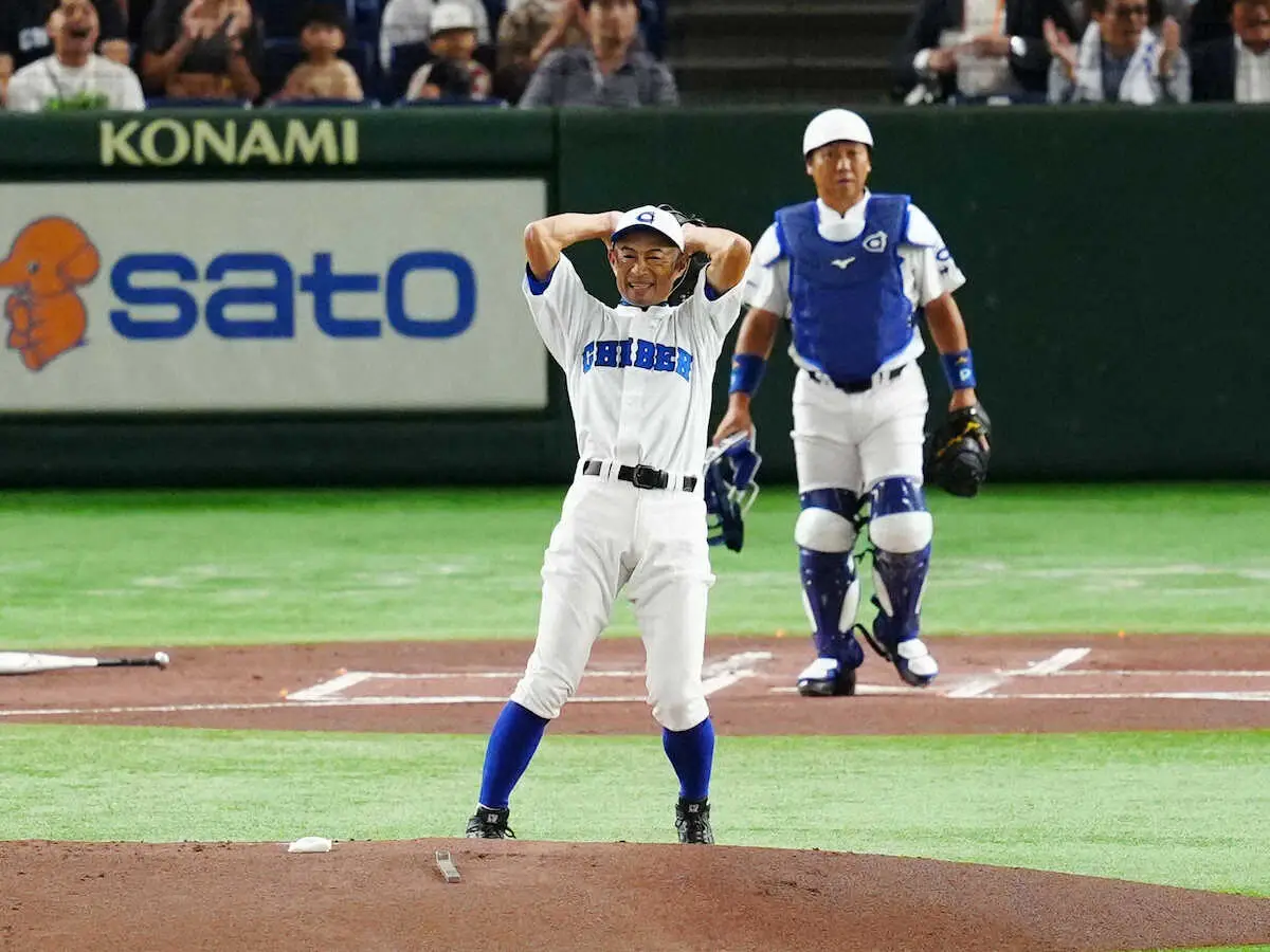 【画像・写真】50歳イチ氏、141球投げ切り4年連続完投も「怖いなと思ったの初めて。ビビりました」初回4連打3失点