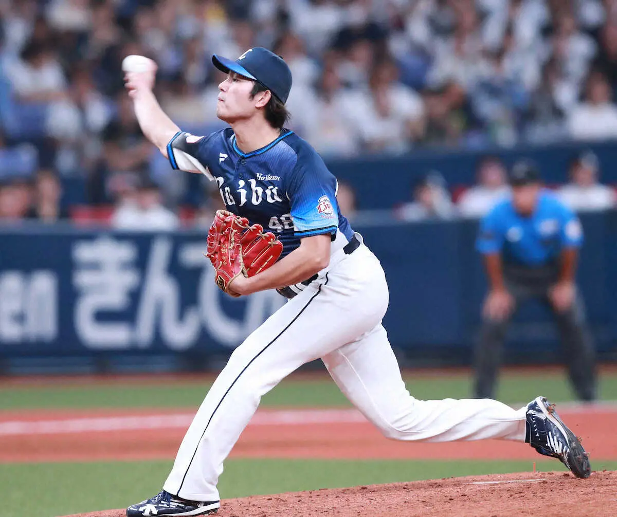 【画像・写真】西武・今井達也　ノーノー逃すも7回2失点5奪三振の力投　奪三振王タイトルへ前進