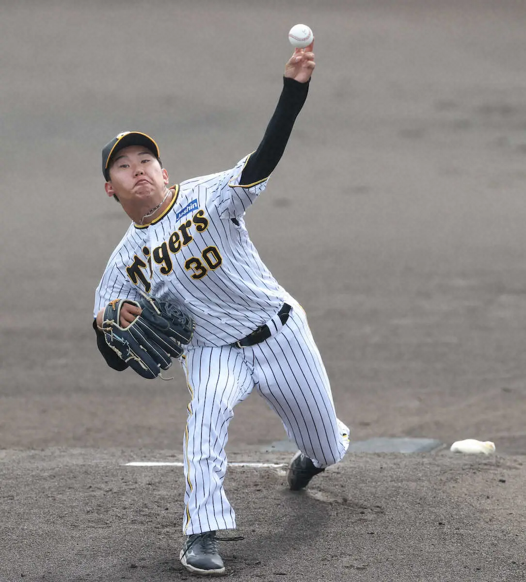 阪神2軍先発・門別が4回1/3を10安打7失点で降板　2被弾浴びる