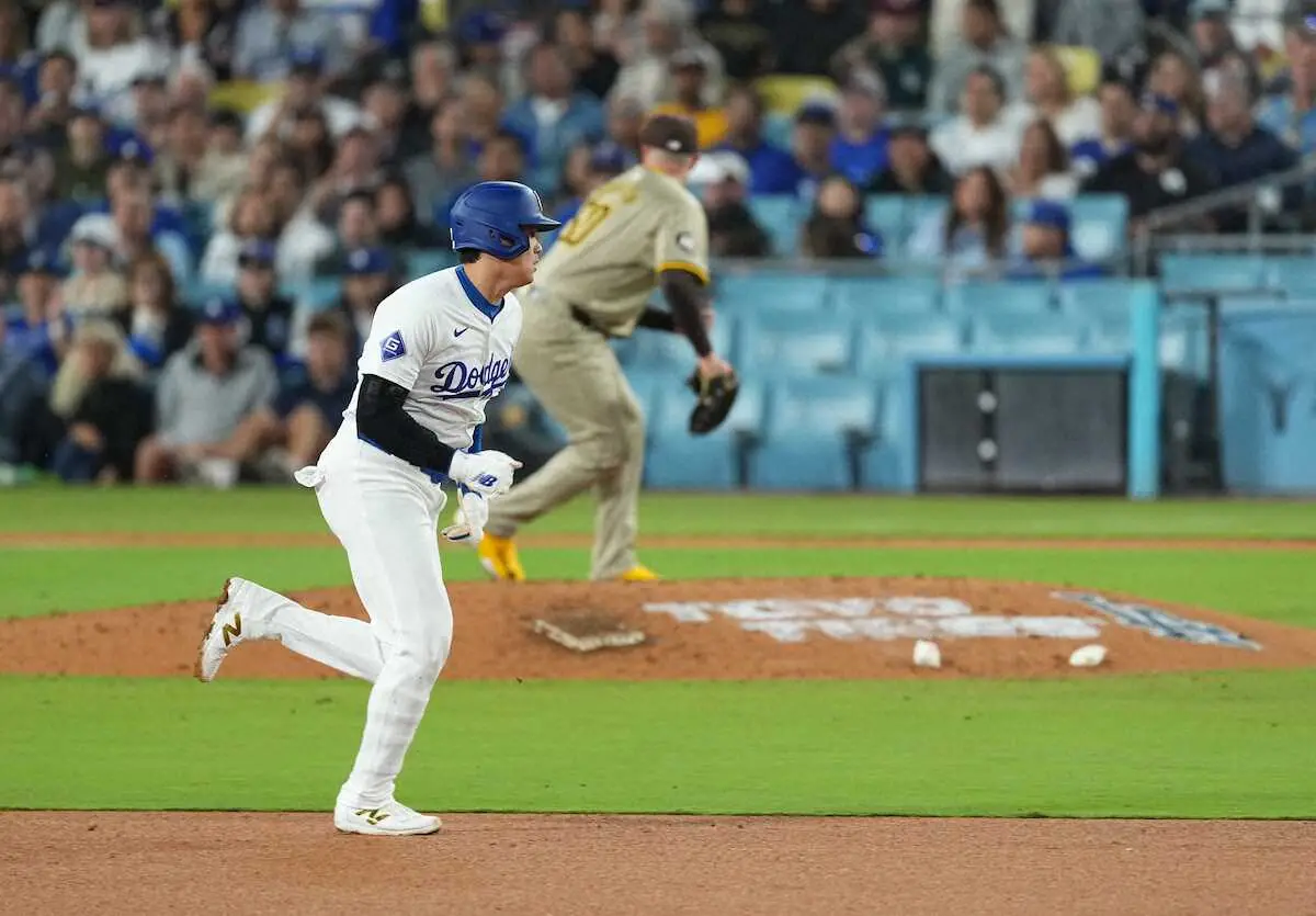 【画像・写真】大谷翔平　イチローに並ぶ日本選手最多56盗塁　2戦ぶり盗塁で「53―56」首位攻防の大一番で躍動