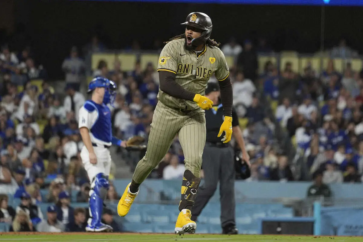 パドレス、大谷翔平にやられた…適時打2本浴びて敗れ逆転優勝は厳しく