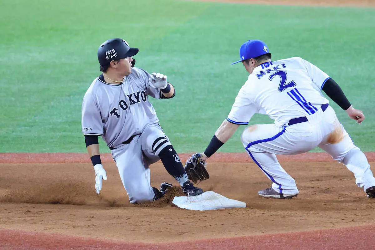 【画像・写真】巨人・長野久義　スタメン抜てき、またも2安打　直近3戦で9の4「いいところに飛んでくれました」