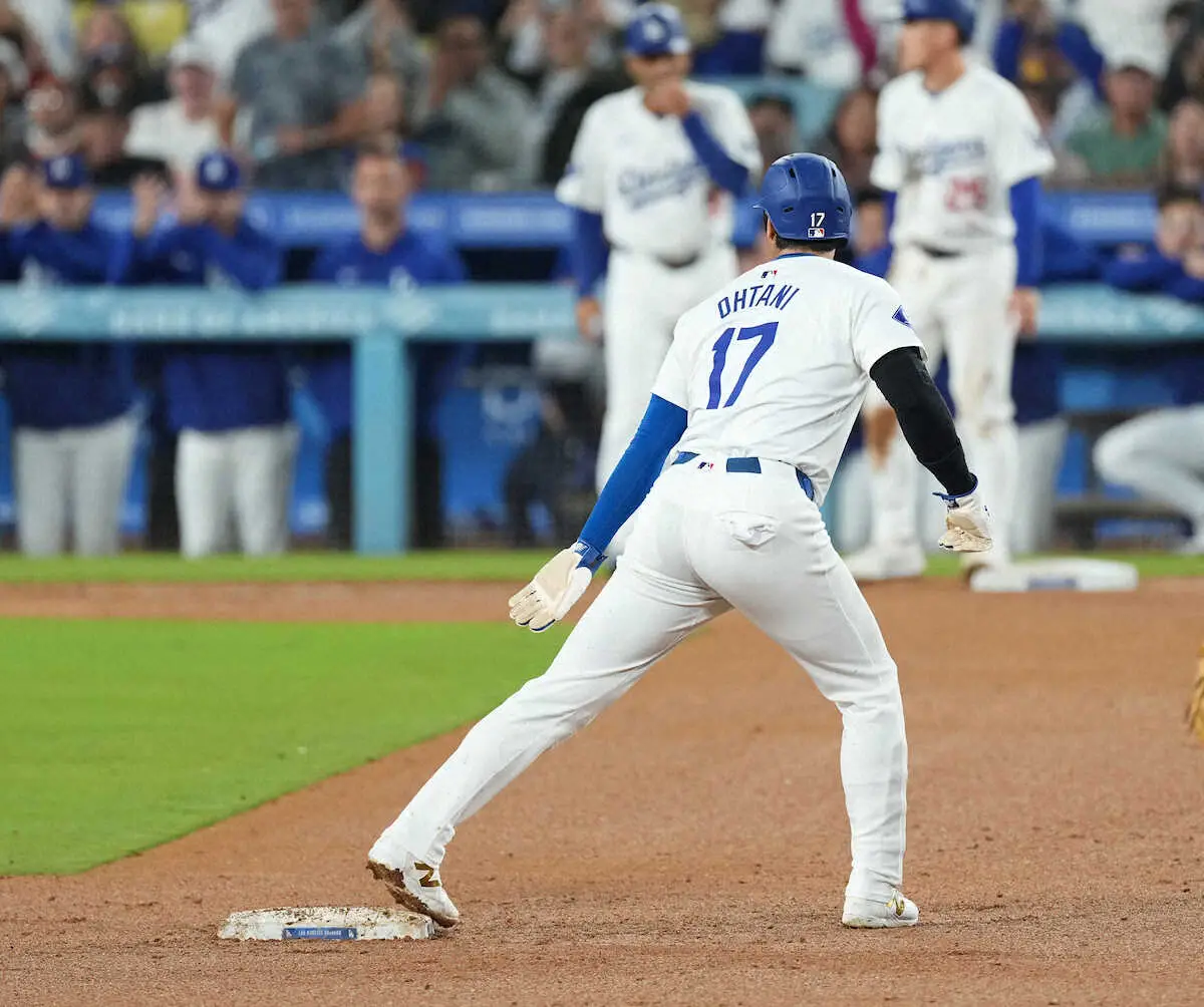 【画像・写真】ドジャース・大谷　王手！M2再点灯　26日勝てば自身初の地区王者「感情的になって、うれしさが出た」