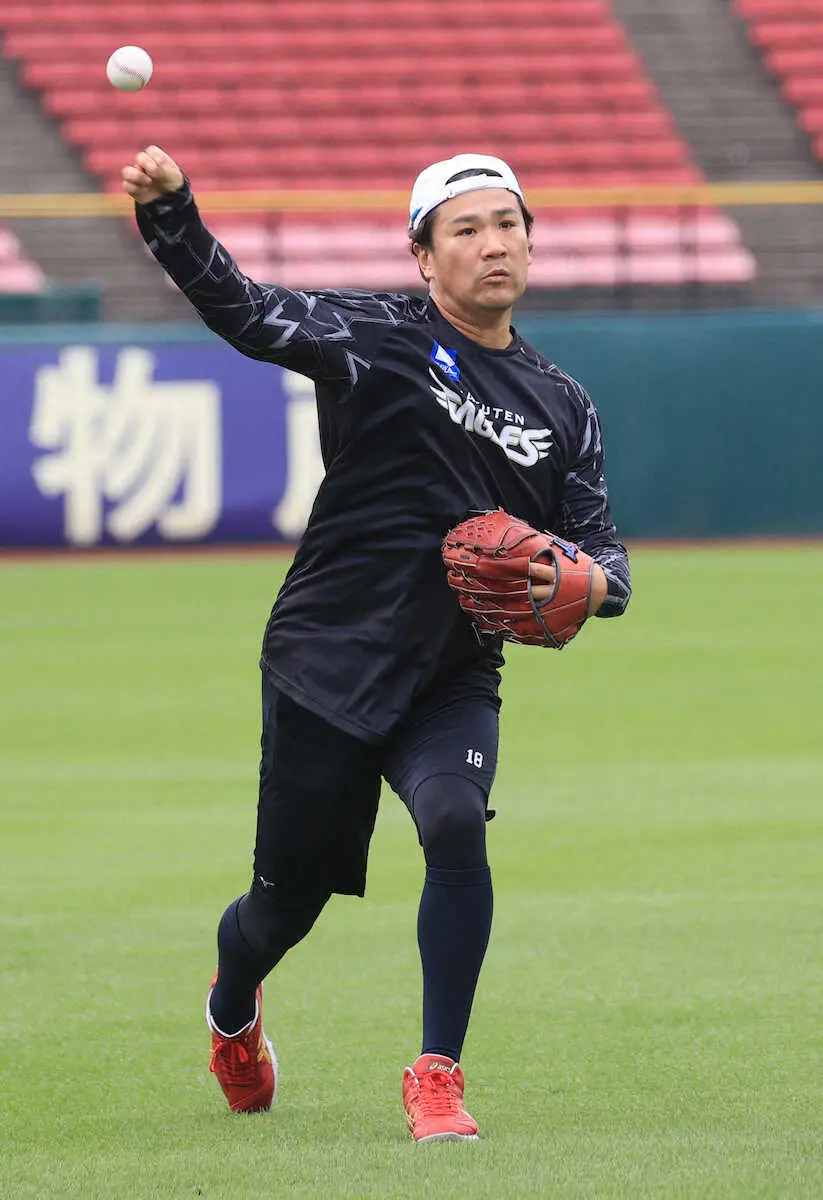 楽天・田中将　28日オリックス戦で今季初先発　逆転CSへ「大事なところで任されたのは重々承知」