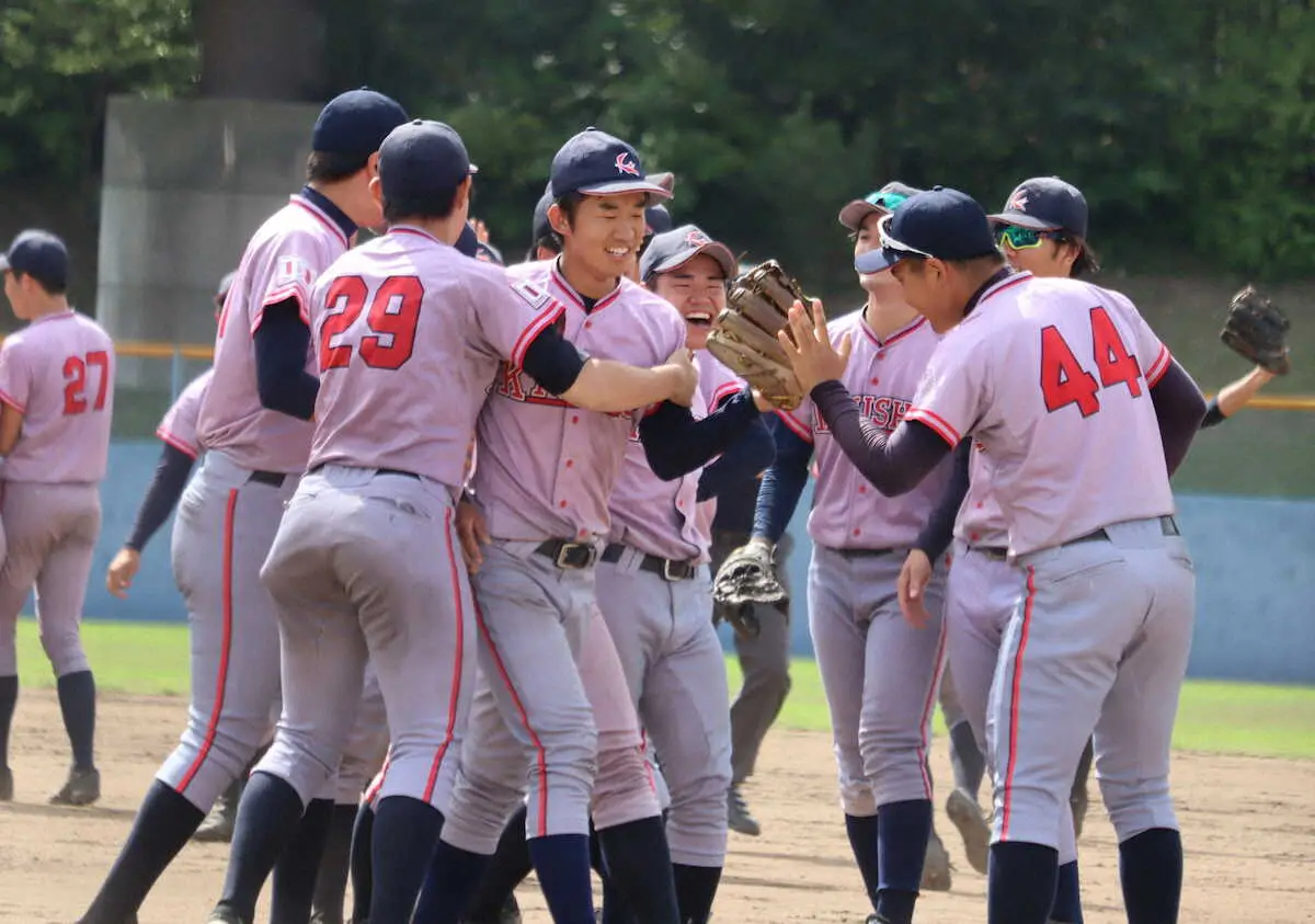 【画像・写真】3季ぶり優勝狙う西南大が九大に痛い連敗　6勝4敗で終了　九州六大学野球