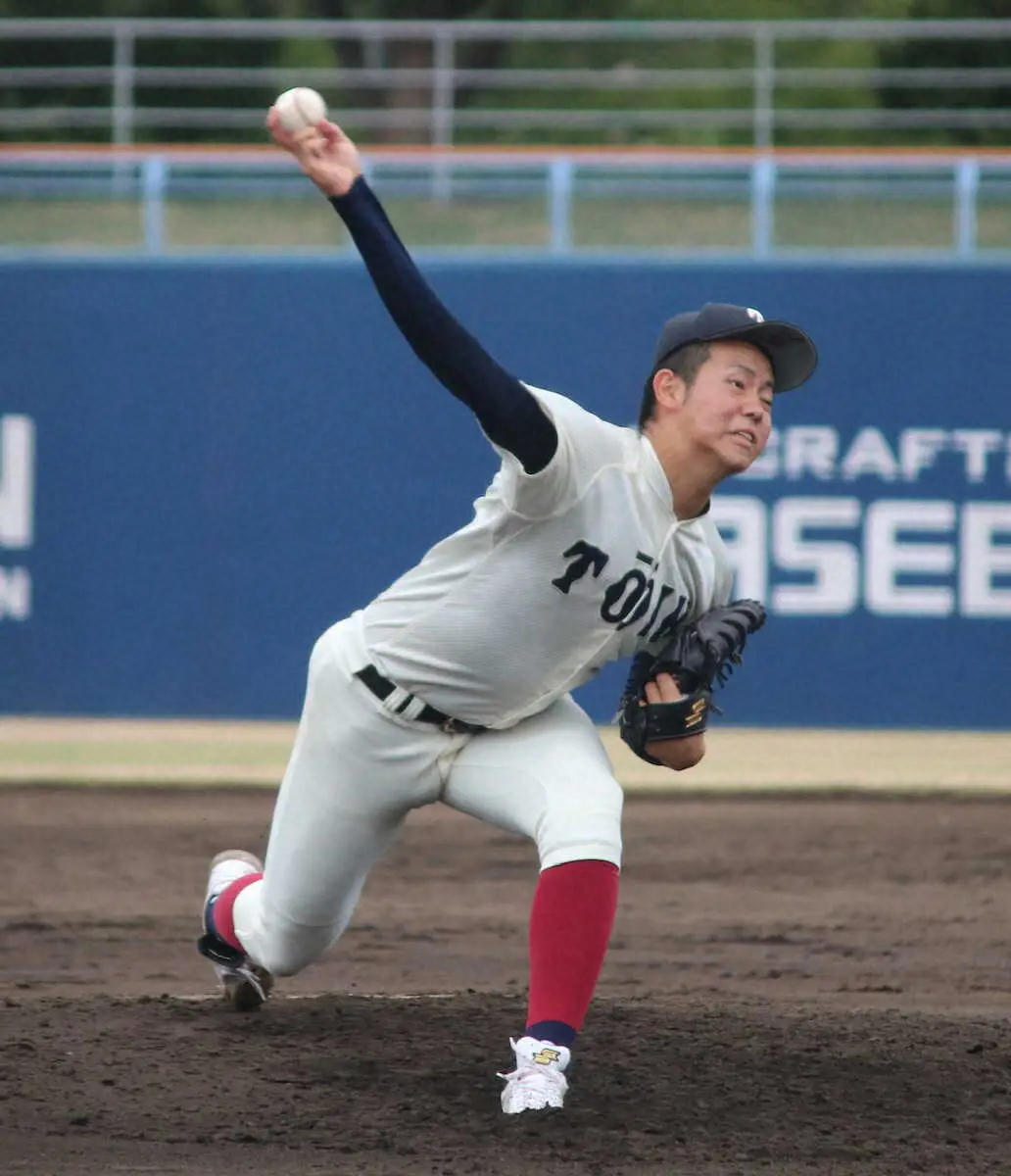 大阪桐蔭　来秋要注目の最速151キロ右腕・森に早くも3球団熱視線、7回11K零封