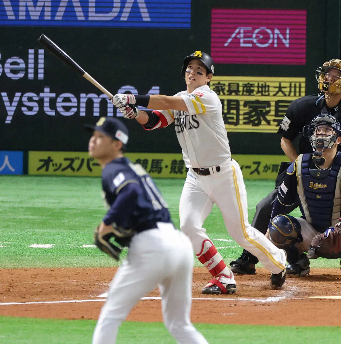 【画像・写真】ソフトバンク　オリックスとの投手戦を制し2連勝　シーズン90勝まで「M2」栗原18号ソロ