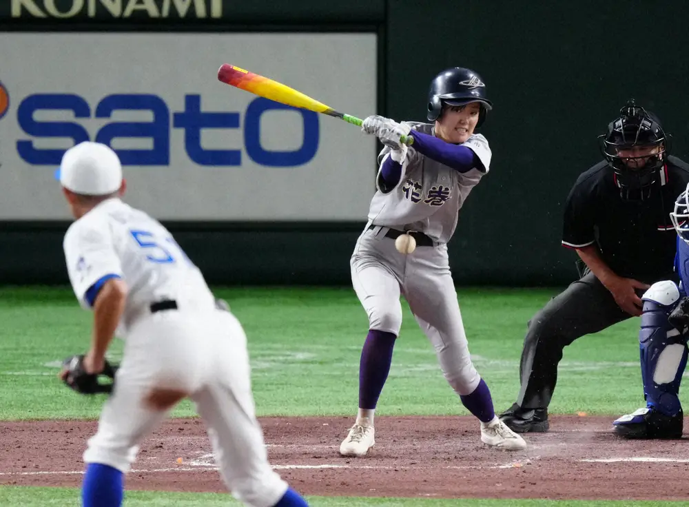 イチロー氏と東京ドームで“再会”した女子選抜チームの佐々木秋羽「奇跡に近いと思います」