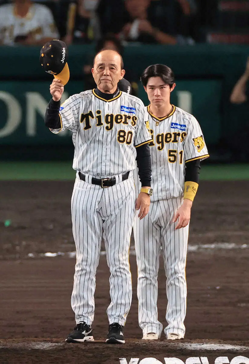 阪神・岡田監督　甲子園最終戦零敗も収穫あり　快投した吉野に「（ノーヒッター）やられたと思ったよ」