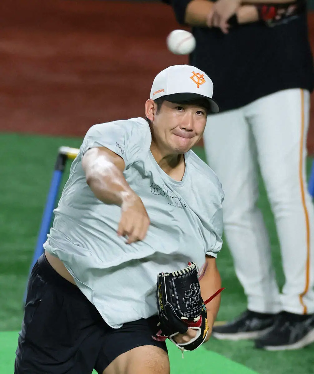 【画像・写真】巨人・菅野智之がメジャー挑戦表明　「向こうでプレーするという気持ちでいる」