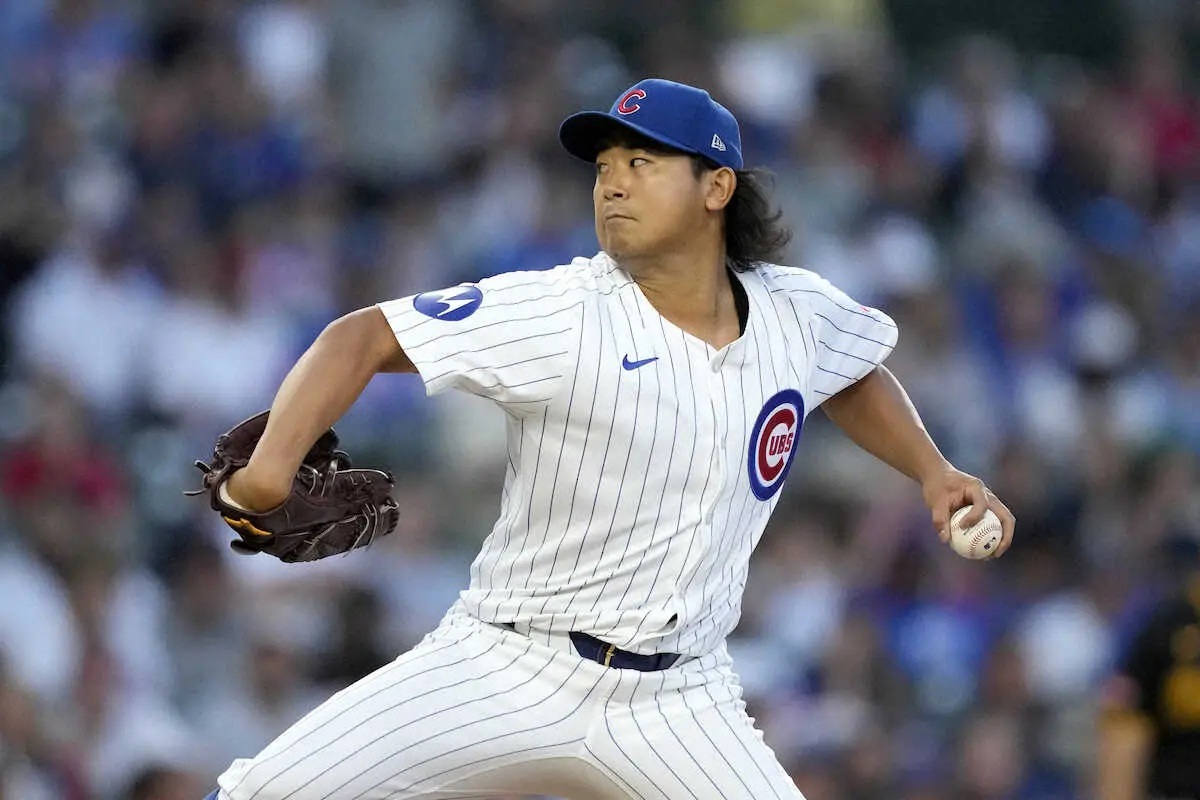 【画像・写真】五十嵐亮太氏が満点評価した日本人MLB選手！カブス・今永昇太（AP）