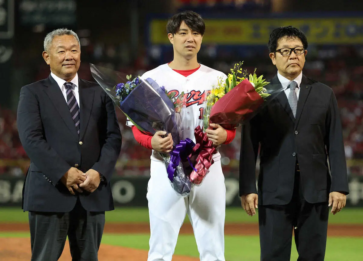 広島・野村を広陵時代の恩師、中井監督がねぎらう「祐輔は人の道を知る、律義で格好いい男です」