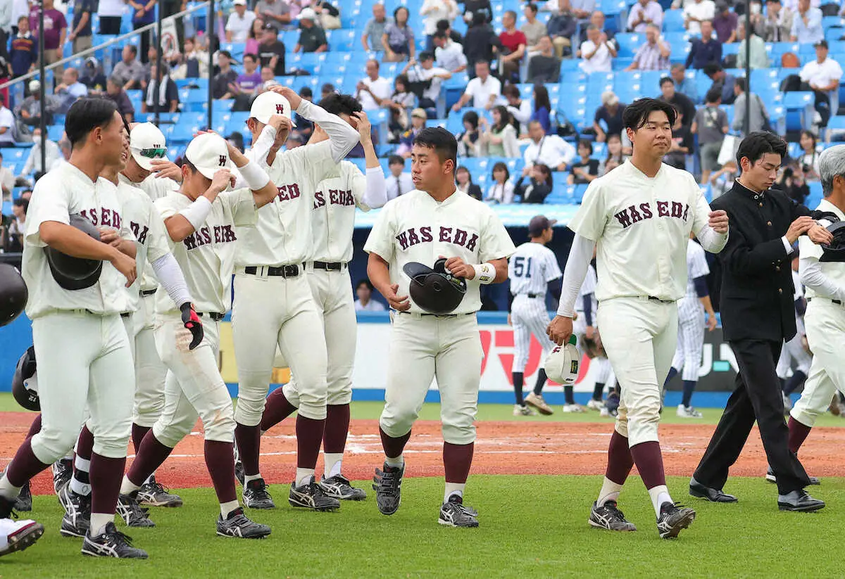 早大の連勝が5でストップ