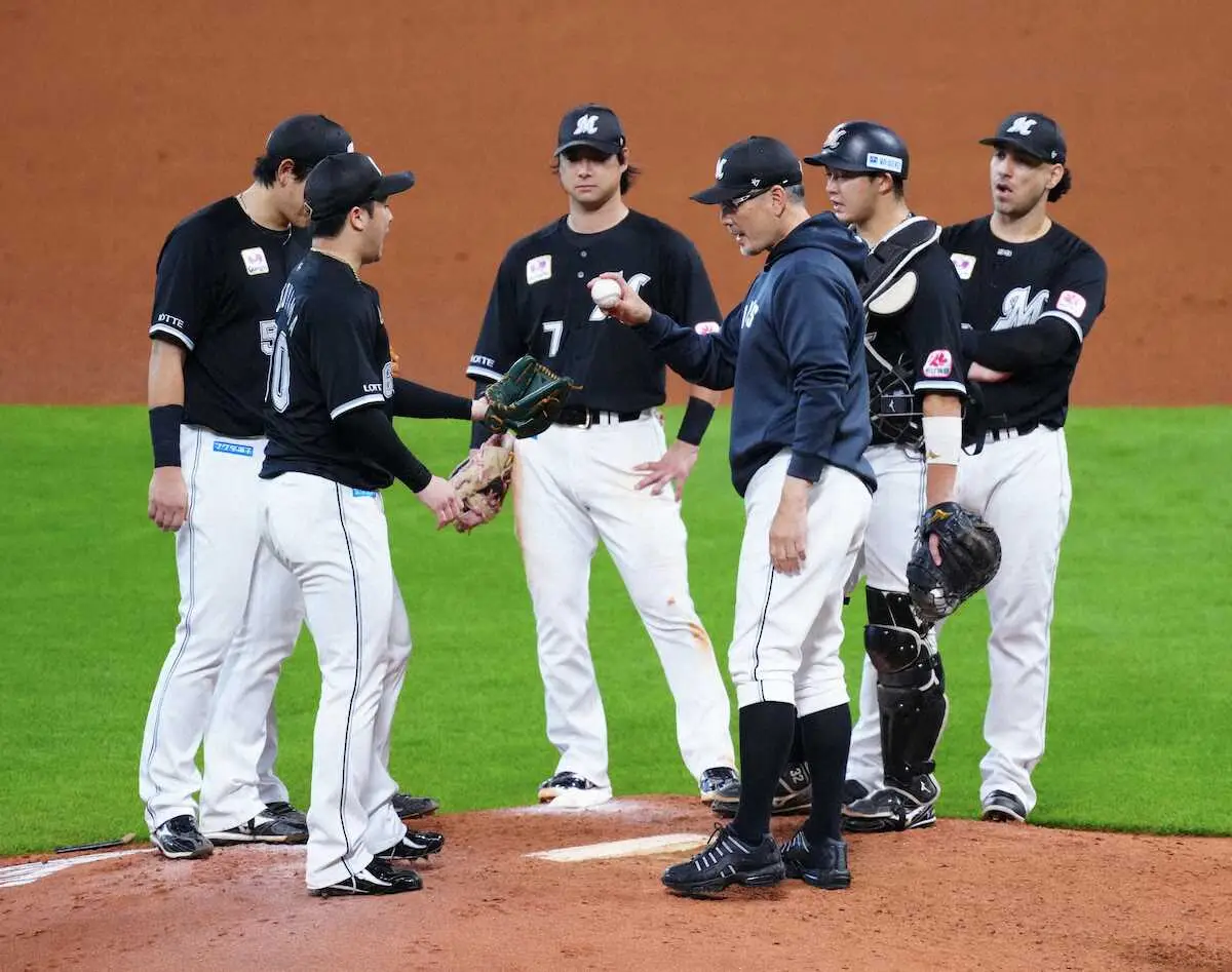 【画像・写真】ロッテが延長10回サヨナラ負け　沢村が浅間にサヨナラ打浴びる　第3戦は勝つしかなくなった