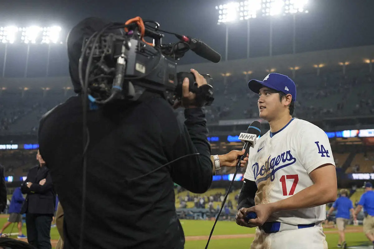 【画像・写真】大谷翔平　ミスター・オクトーバーだ！千賀滉大から適時打放ちPS得点圏打率8割！有走者は.750