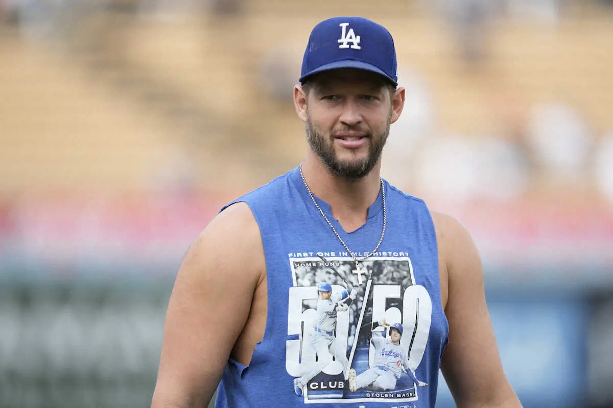 【画像・写真】MLB通算212勝のカーショー「来年、また挑戦してみる」37歳シーズンの来季も現役続行へ