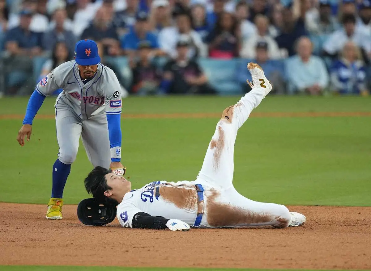 【画像・写真】ドジャース・大谷　メッツ・千賀撃ちで勝利に貢献　ミスター・オクトーバーだ驚異の勝負強さ発揮