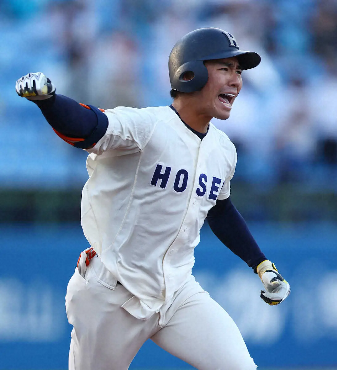 法大　投打で篠木!!7回1失点で3勝目＆決勝打