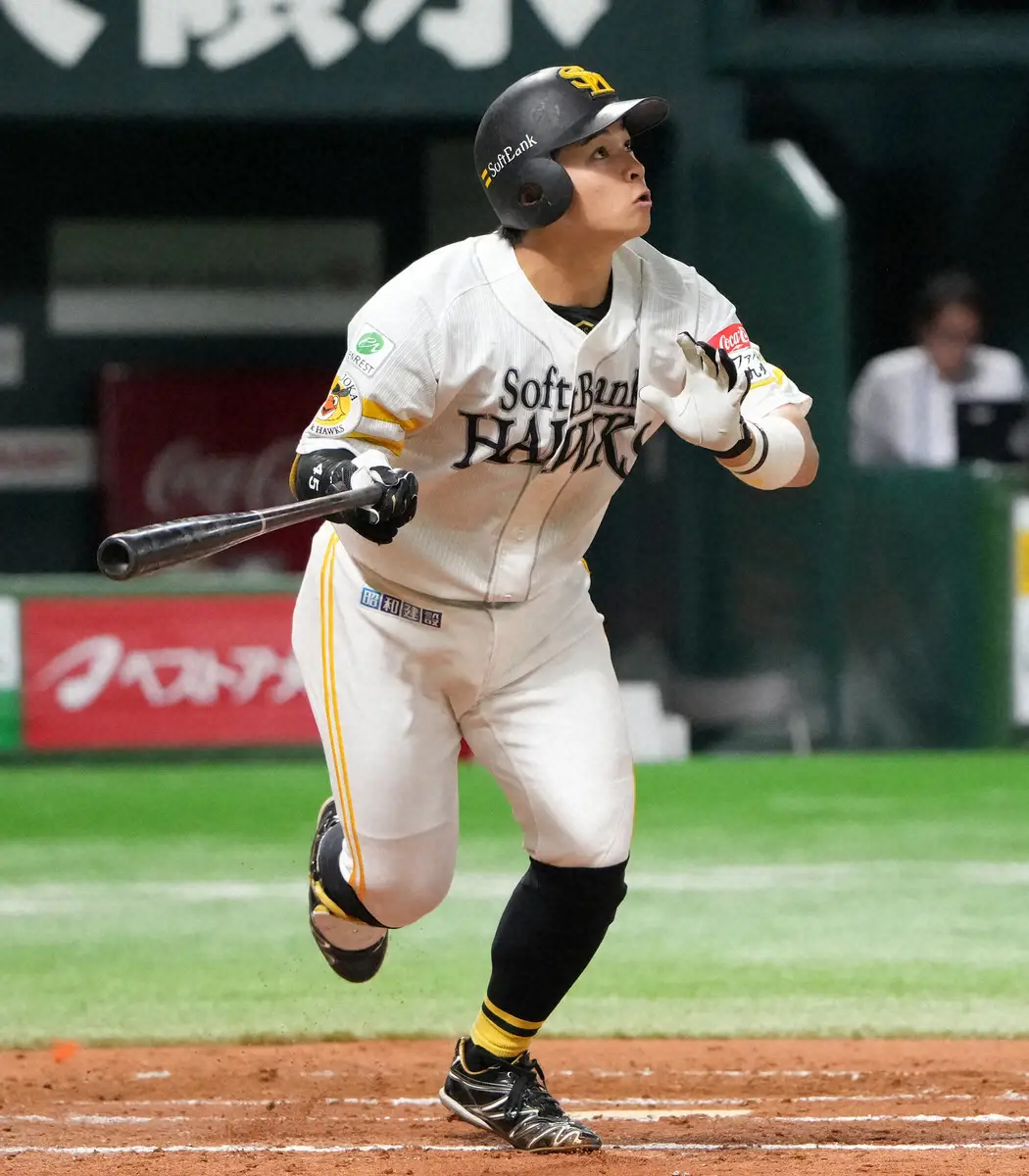 ソフトバンク谷川原が右頬骨折で復帰まで6週間　13日のフェニックスLのアップ中に送球が右側頭部直撃　