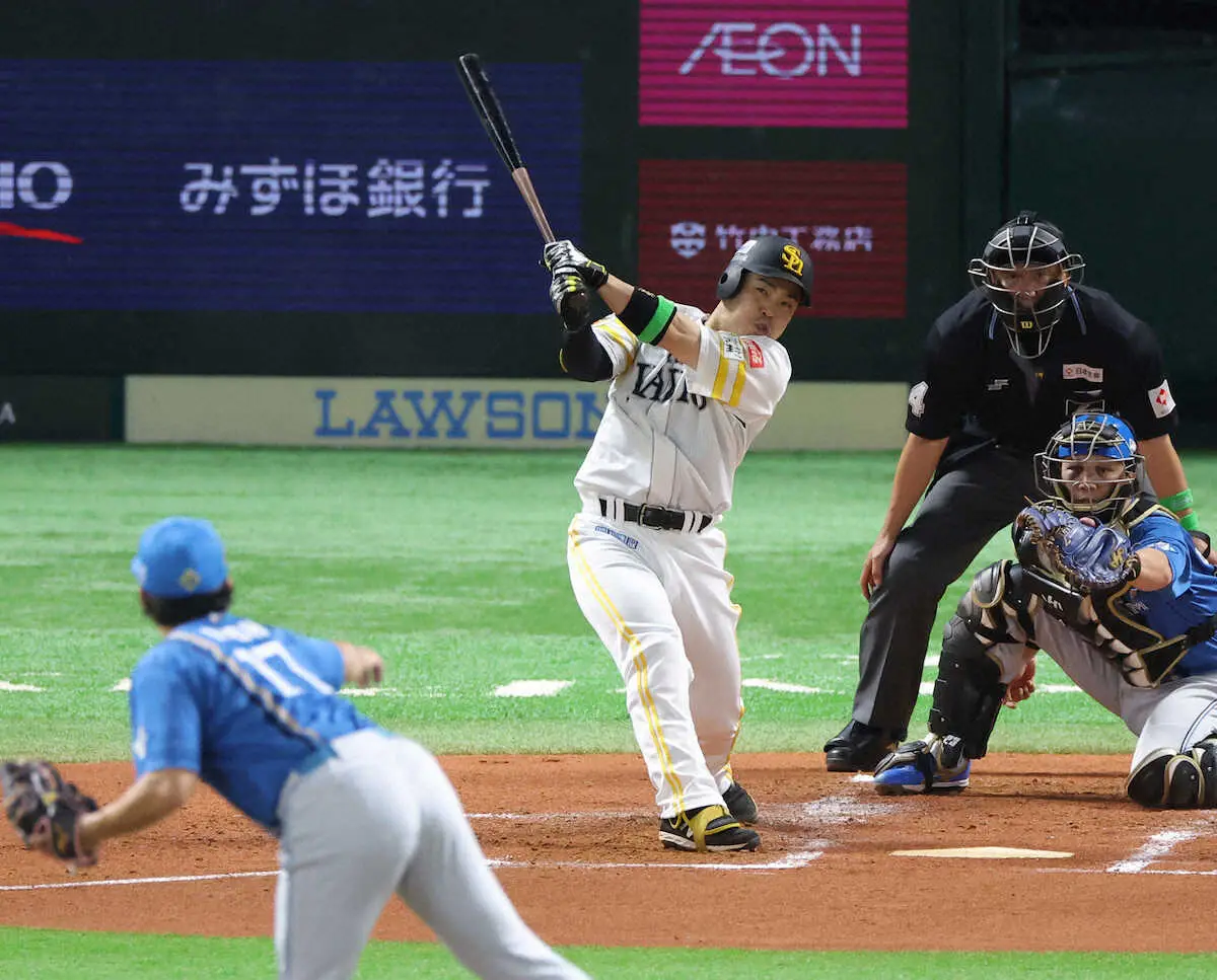 【画像・写真】首位打者の近藤健介が実戦復帰もソフトバンク・小久保監督は慎重「明日の反動を確認したい」