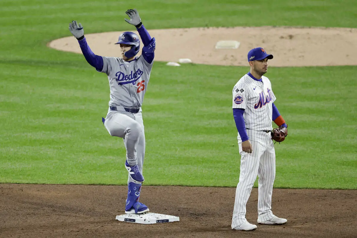 ドジャースは3回に2点勝ち越し！エドマンの適時二塁打で大谷生還　現地17日は息子の1歳誕生日