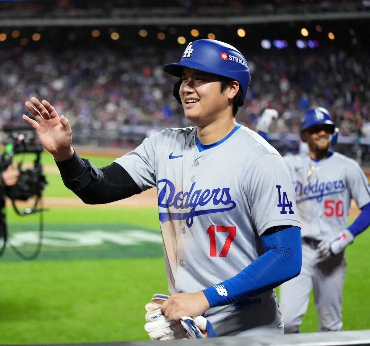 【画像・写真】大谷翔平　第4打席も勝負避けられ3四球で4出塁　大谷3四球後はベッツが3連打でメッツに高い代償