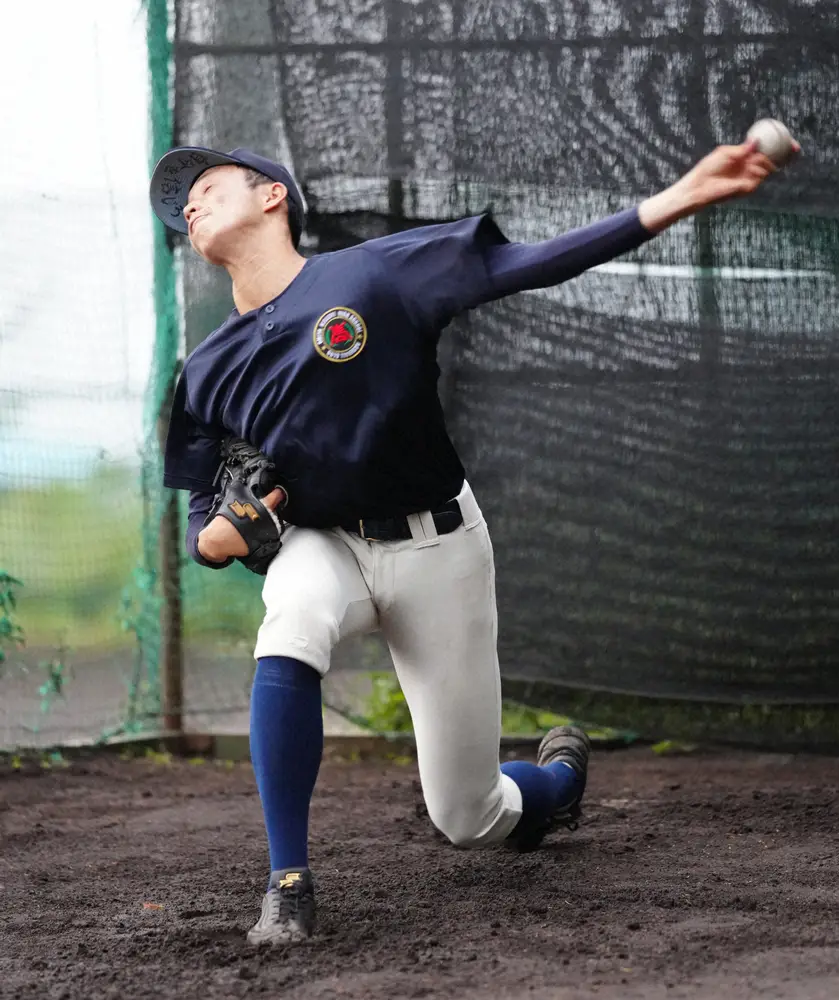 【画像・写真】【菊地選手の「隠し玉」発掘】大宮東・冨士大和　「左の戸郷」“クセスゴ”だけど…放つ剛球は一級品！